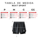 KIT 2 SHORTS DRY-FIT DE COMPRESSÃO 2 EM 1 [PAGUE 01 LEVE 02]