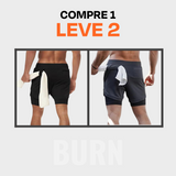 Shorts Dry-Fit BURN - Compre 1 e Leve 2