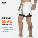 Shorts Dry-Fit BURN - Compre 1 e Leve 2